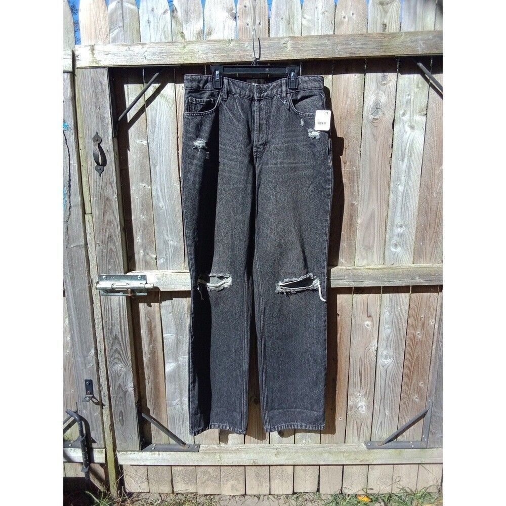 Men's Free People Jeans We The Free Size 29 Black Disserted NWT